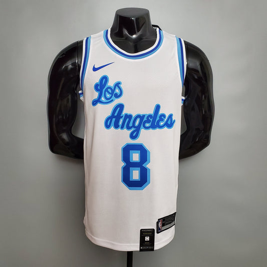 Retro night Bryant 8 Lakers white