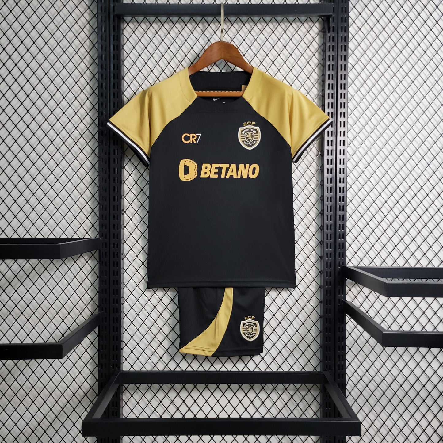 Sporting Lisboa 2023/24 Segunda equipacion (mini conjunto)