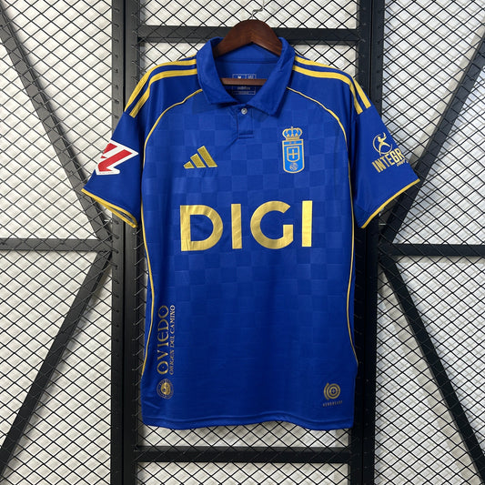 Real Oviedo 2025/26 (Primera equipación)