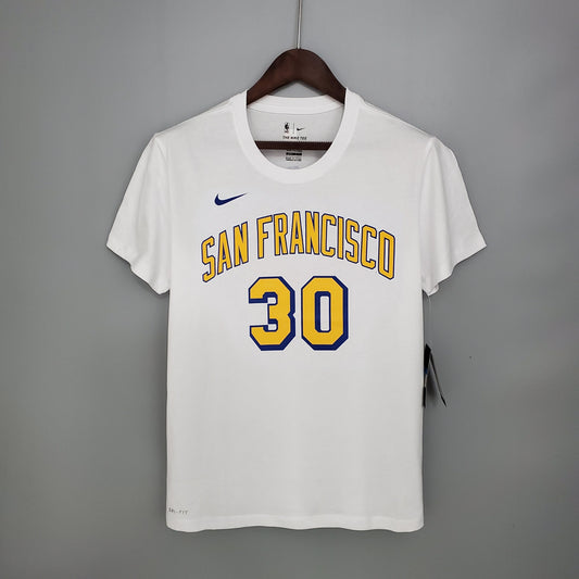 Camiseta Mangas Cortas Curry Blanca