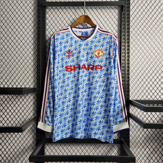 Retro Manchester United  1990/1992 (mangas largas)