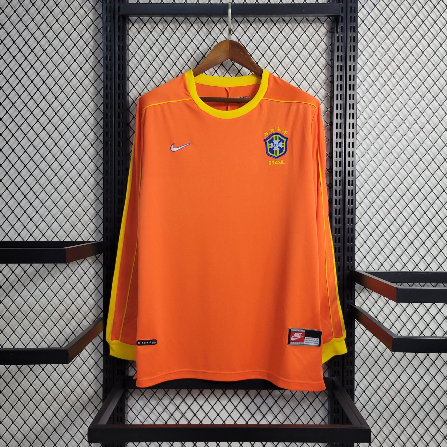 Retro Brazil 1998 (mangas largas)