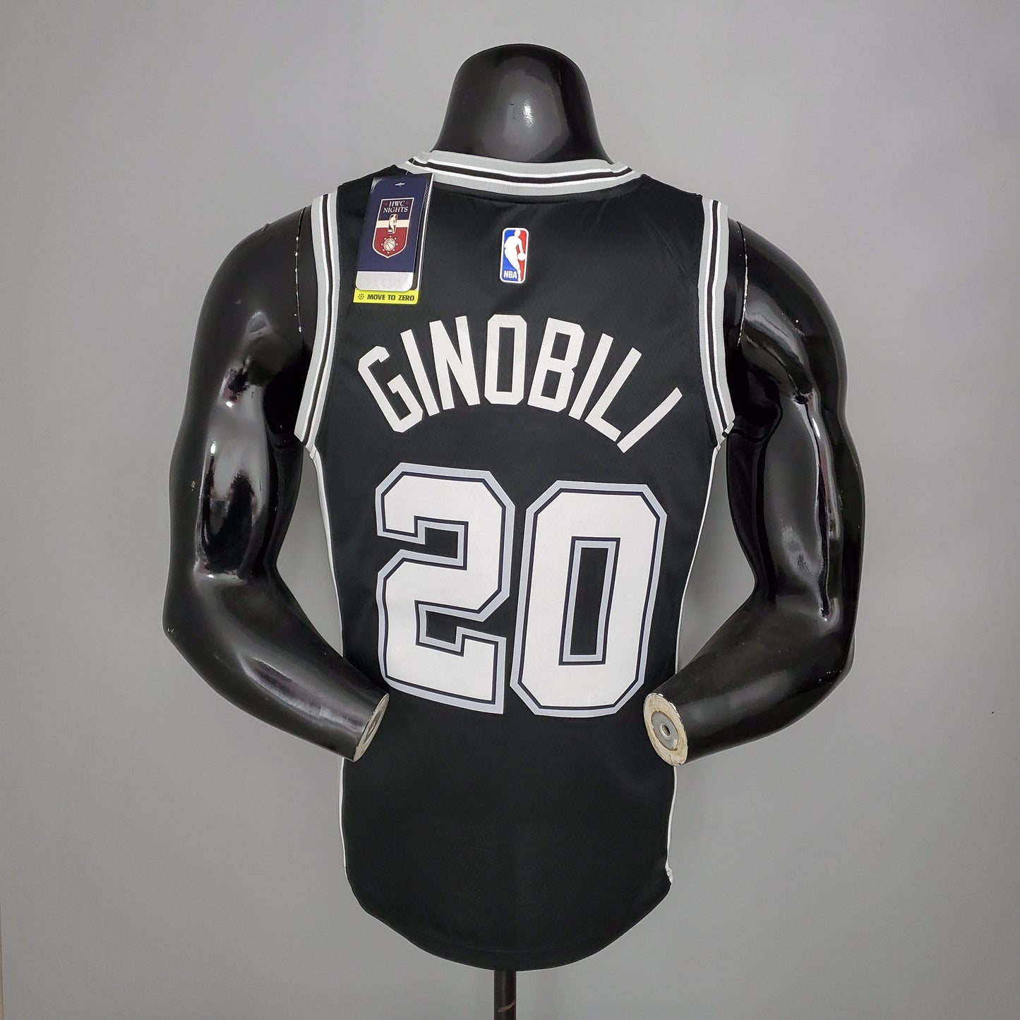 Camiseta Spurs Black