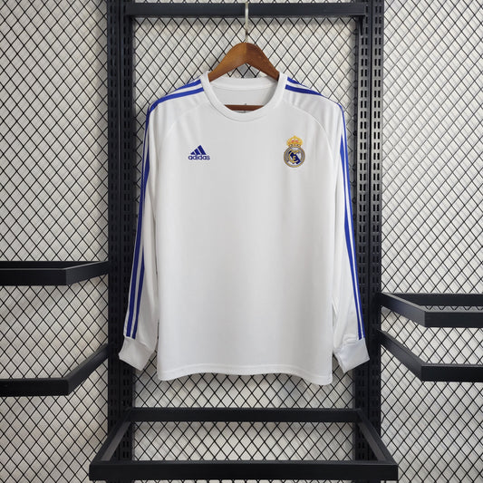 Retro Real Madrid 2020-21 (mangas largas)