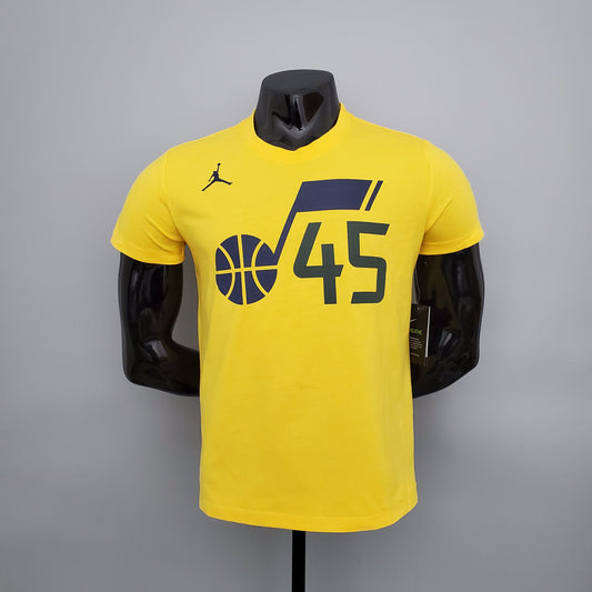 Camiseta Mangas Corta Jazz 45 Amarilla