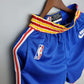 Warriors Retro Shorts Blue