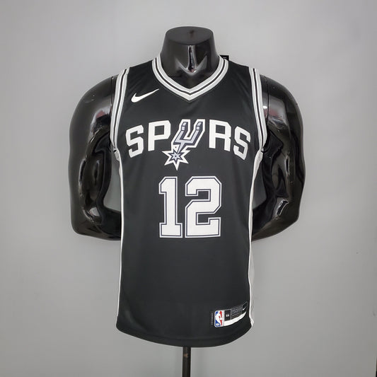 Camiseta Spurs Black