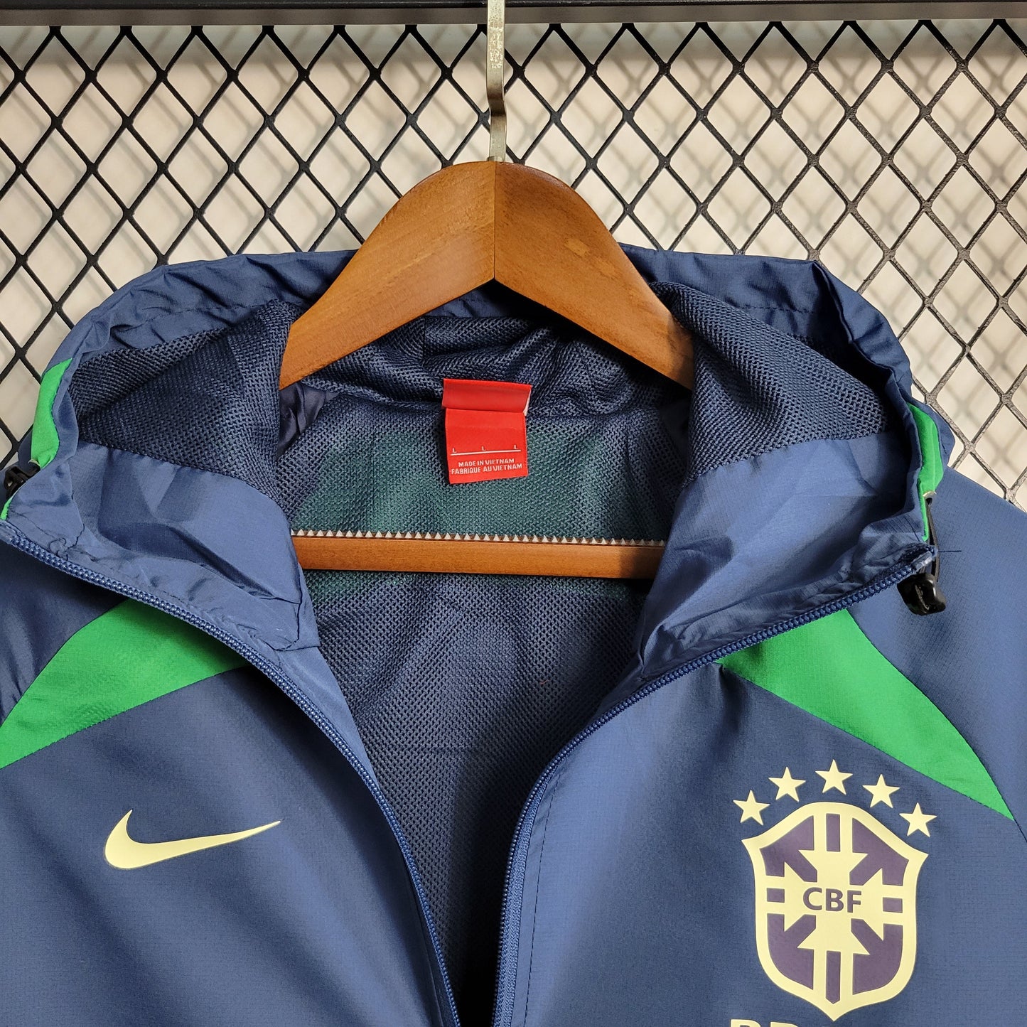 Cortavientos Brazil Royal Blue