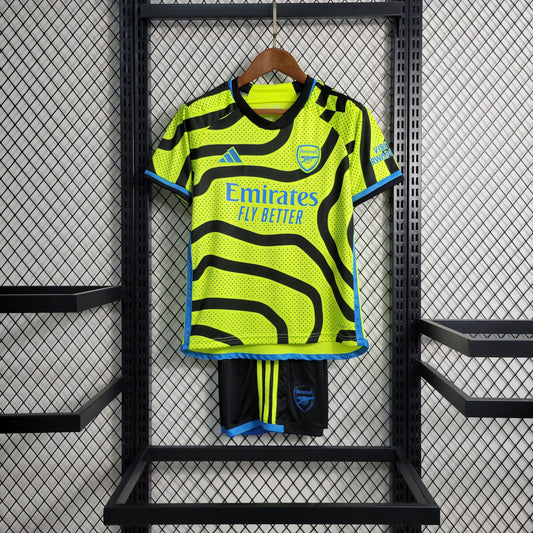 Arsenal 2023/24 segunda equipacion (mini conjunto)