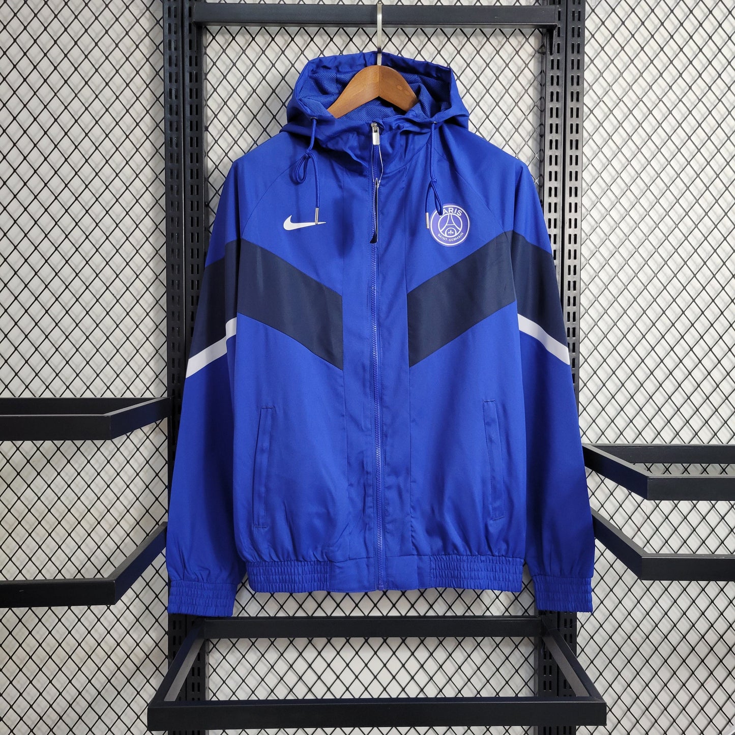 PSG cortavientos Blue