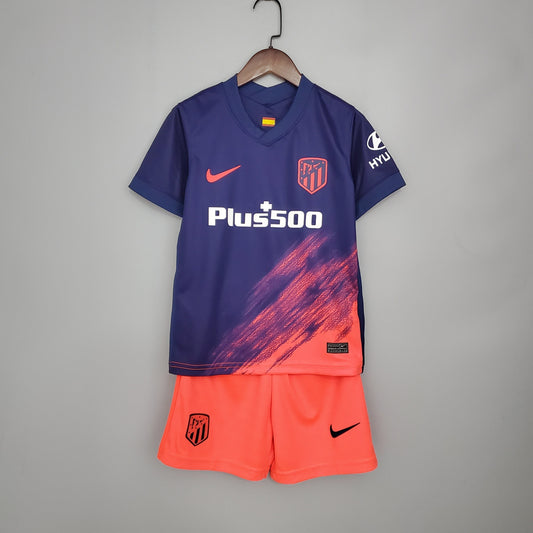 Atlético de Madrid 2021/22 Segunda equipación (Mini conjunto)