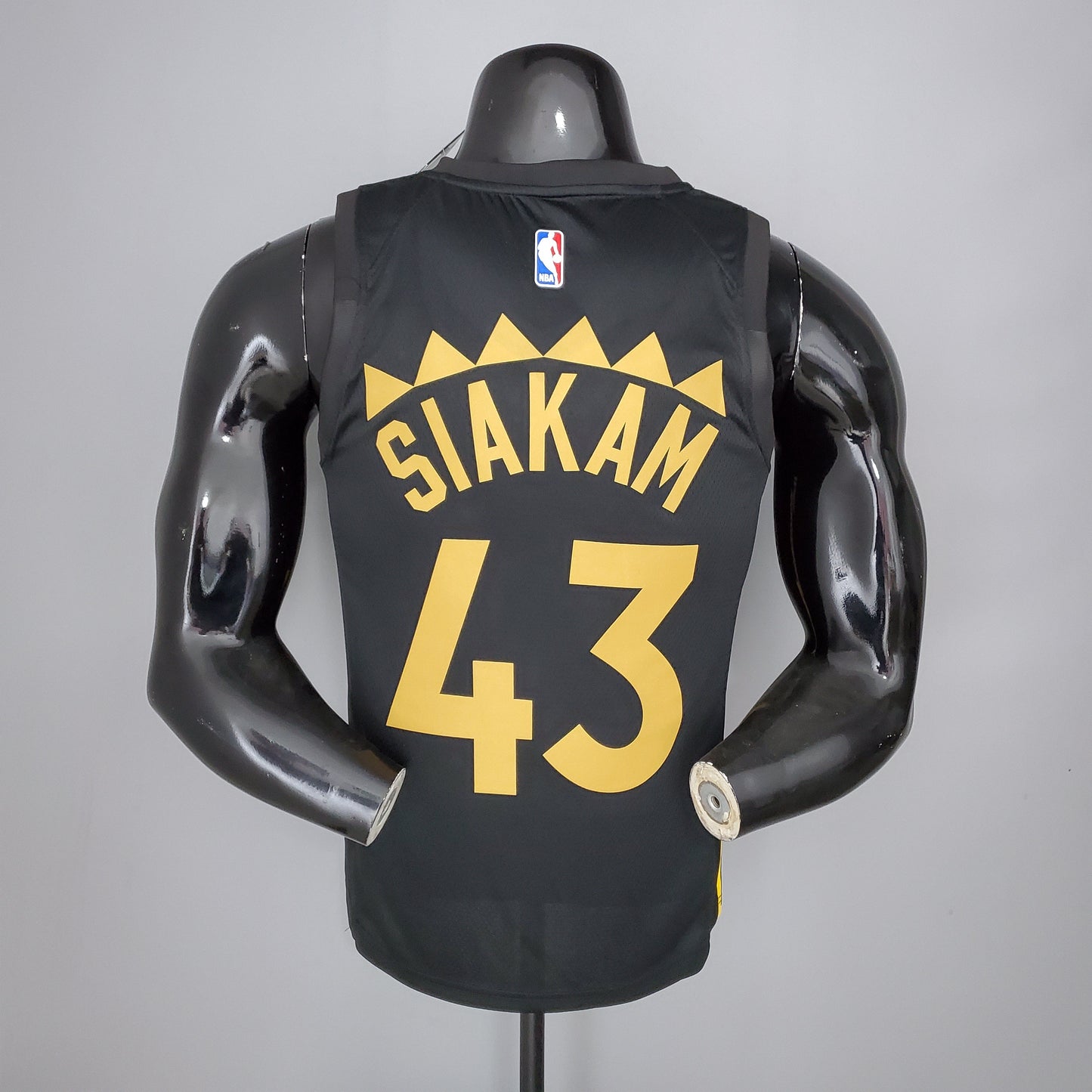 Camiseta Raptors black gold 2021