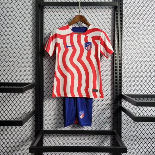 Atletico Madrid 2022/23 Primera equipacion (Mini Conjunto)