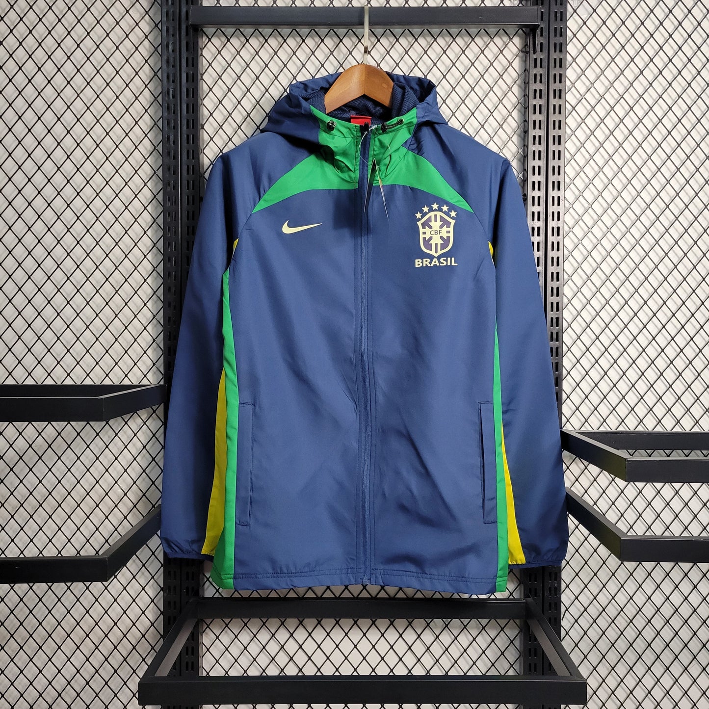 Cortavientos Brazil Royal Blue