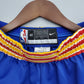 Warriors Retro Shorts Blue